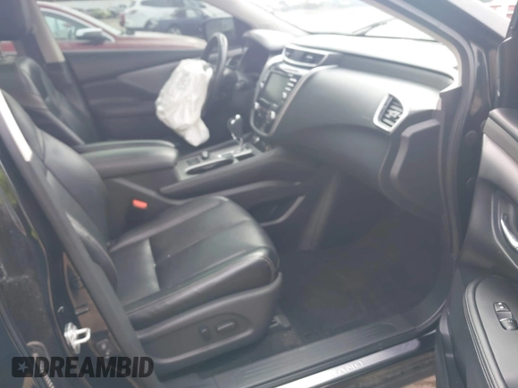 2019 Nissan Murano SL z VIN 5N1AZ2MS4KN153502, wystawiony jako IAAI lot #41827759 z przebiegiem 88 792 mil mil oraz . Historia ofert i sprzedaży dostępna na DreamBid. Obrazek 5.