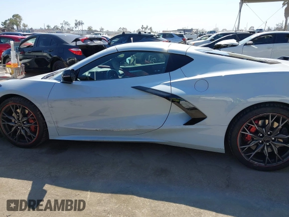 2023 Chevrolet Corvette 2LT with VIN 1G1YB2D4XP5140679, listed as a IAAI auction lot 42549129 with 25,665 mi miles and . Bid and sale history available at DreamBid. Image 14.