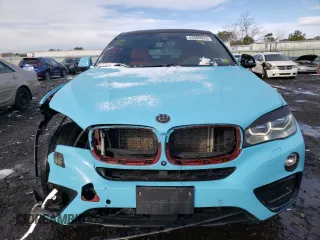 2016 BMW X6 xDrive35i with VIN 5UXKU2C54G0N82015, listed as a Copart auction lot 44609933 with 124,746 mi miles. Bid and sale history available at carsss.com. Image 5.
