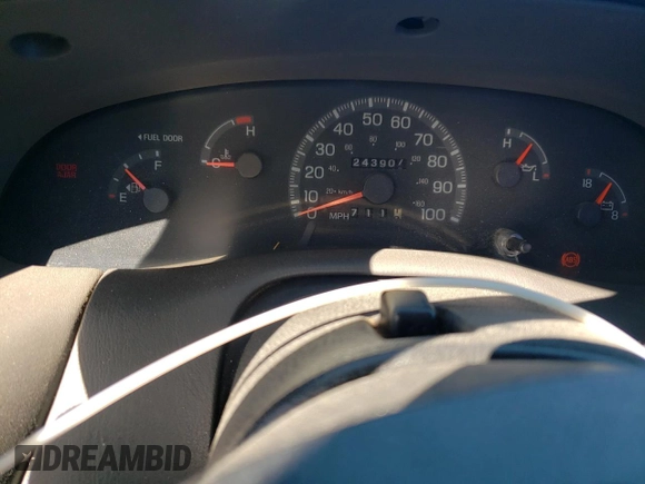 1998 Ford F-150 with VIN 1FTZF172XWNB64967, listed as a Copart auction lot 48491685 with 243,907 mi miles and Salvage title. Bid and sale history available at DreamBid. Image 9.