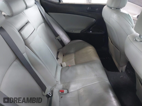 2006 Lexus IS 350 z VIN JTHBE262062000767, wystawiony jako IAAI lot #42322196 z przebiegiem 234 269 mil mil oraz . Historia ofert i sprzedaży dostępna na DreamBid. Obrazek 8.