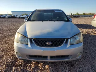 2005 Kia Spectra with VIN KNAFE161955103152, listed as a Copart auction lot 78554024 with 110,142 mi miles and Clean Title. Bid and sale history available at carsss.com. Image 5.