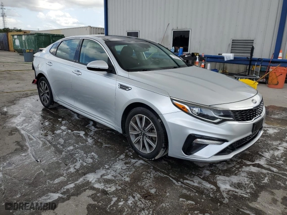 2019 Kia Optima S with VIN 5XXGT4L38KG299841, listed as a Copart auction lot 52603705 with 83,619 mi miles and Non Repairable. Bid and sale history available at carsss.com. Image 4.