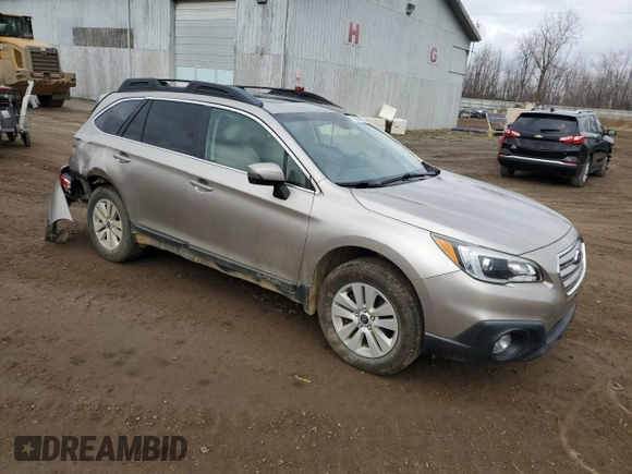 2015 Subaru Outback Premium with VIN 4S4BSBHC1F3234924, listed as a Copart auction lot 50319685 with 168,305 mi miles and Clean title. Bid and sale history available at DreamBid. Image 4.
