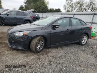 2016 Ford Focus SE with VIN 1FADP3F26GL397557, listed as a Copart auction lot 52165405 with 102,245 mi miles and Salvage Title. Bid and sale history available at carsss.com. Image 1.