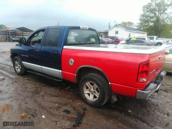2005 Dodge Ram 1500 SLT with VIN 1D7HA18N65J600227, listed as a IAAI auction lot 41879270 with 338,592 mi miles. Bid and sale history available at carsss.com. Image 3.