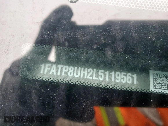 2020 Ford Mustang EcoBoost z VIN 1FATP8UH2L5119561, wystawiony jako Copart lot #51460985 z przebiegiem 55 579 mil mil oraz Szkoda całkowita • Salvage title. Historia ofert i sprzedaży dostępna na DreamBid. Obrazek 13.