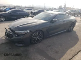 2019 BMW 8 Series M850i xDrive with VIN WBABC4C51KBU96056, listed as a Copart auction lot 71490104 with Not Provided miles and Salvage Title. Bid and sale history available at carsss.com. Image 1.