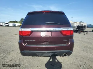 2012 Dodge Durango Crew with VIN 1C4RDJDGXCC337061, listed as a Copart auction lot 51858715 with 154,950 mi miles and Salvage Title. Bid and sale history available at carsss.com. Image 6.