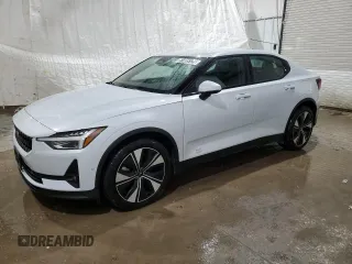 2023 Polestar 2 with VIN YSMED3KAXPL162216, listed as a Copart auction lot 51405125 with 43,244 mi miles and Clean Title. Bid and sale history available at carsss.com. Image 1.
