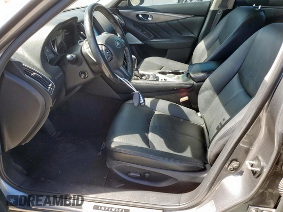 2017 Infiniti Q50 Premium with VIN JN1EV7AP8HM730662, listed as a Copart auction lot 49524415 with 142,905 mi miles and Clean title. Bid and sale history available at DreamBid. Image 7.