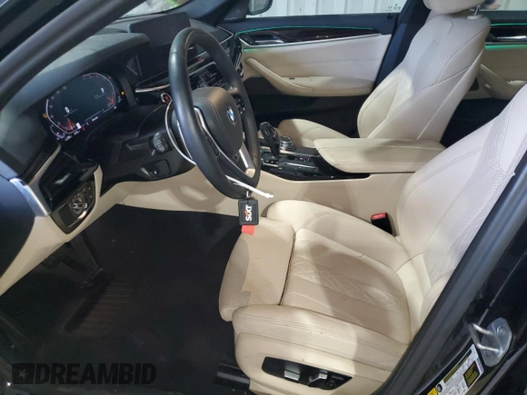 2023 BMW 5 Series 530i xDrive with VIN WBA13BJ00PWY22937, listed as a Copart auction lot 46817105 with 21,054 mi miles and Clean Title. Bid and sale history available at DreamBid. Image 7.