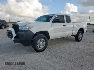 2023 Toyota Tacoma SR with VIN 3TYRX5GN3PT071058, listed as a Copart auction lot 62733165 with 28,441 mi miles and Salvage title. Bid and sale history available at DreamBid. Image 1.
