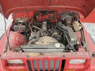 1993 Jeep Wrangler S z VIN 1J4FY19PXPP264847, wystawiony jako Copart lot #59141745 z przebiegiem 179 154 mil mil oraz Czysty tytuł • Clean title. Historia ofert i sprzedaży dostępna na DreamBid. Obrazek 12.