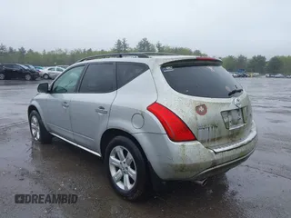 2007 Nissan Murano SL with VIN JN8AZ08W27W652598, listed as a IAAI auction lot 42231449 with 161,458 mi miles and . Bid and sale history available at DreamBid. Image 3.
