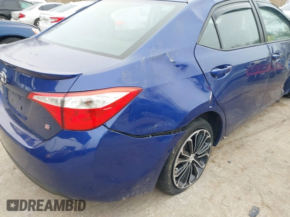 2016 Toyota Corolla L with VIN 2T1BURHE8GC525230, listed as a IAAI auction lot 41610808 with 115,515 mi miles and . Bid and sale history available at DreamBid. Image 15.