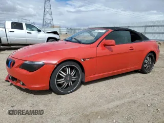 2004 BMW 6 Series 645Ci with VIN WBAEK73414B321494, listed as a Copart auction lot 48622035 with 221,764 mi miles and Clean Title. Bid and sale history available at carsss.com. Image 1.