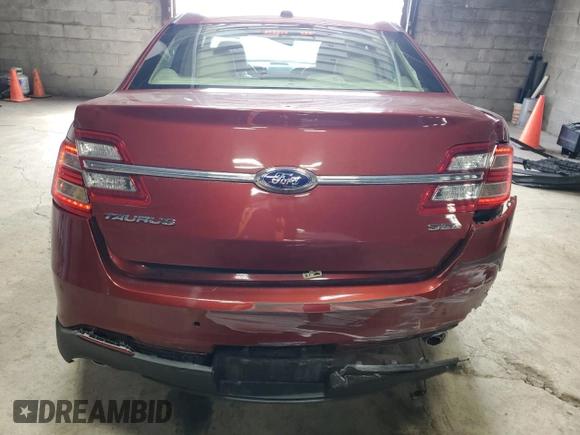 2014 Ford Taurus SEL with VIN 1FAHP2E83EG155185, listed as a Copart auction lot 54262355 with 0 mi miles and Salvage Title. Bid and sale history available at carsss.com. Image 6.