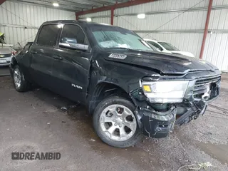 2019 Ram 1500 Big Horn with VIN 1C6SRFFTXKN674611, listed as a IAAI auction lot 42371557 with 135,808 mi miles and . Bid and sale history available at DreamBid. Image 1.