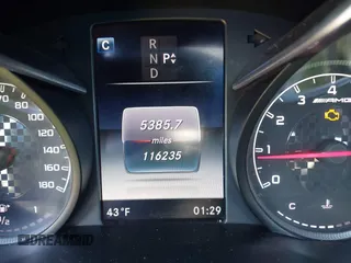 2018 Mercedes-Benz C 43 AMG with VIN 55SWF6EB4JU238408, listed as a IAAI auction lot 41630851 with 116,235 mi miles and . Bid and sale history available at carsss.com. Image 16.