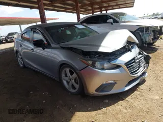 2015 Mazda 3 i SV with VIN JM1BM1T78F1252478, listed as a IAAI auction lot 42062824 with 122,799 mi miles. Bid and sale history available at carsss.com. Image 1.