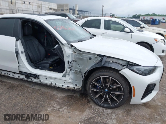2023 BMW 4 Series 430i xDrive with VIN WBA73AV04PFP03416, listed as a IAAI auction lot 42469606 with 43,234 mi miles and . Bid and sale history available at DreamBid. Image 6.