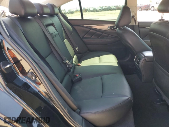2017 Infiniti Q50 Signature Edition with VIN JN1EV7AP3HM741567, listed as a Copart auction lot 50810775 with 147,330 mi miles and Salvage Title. Bid and sale history available at DreamBid. Image 10.