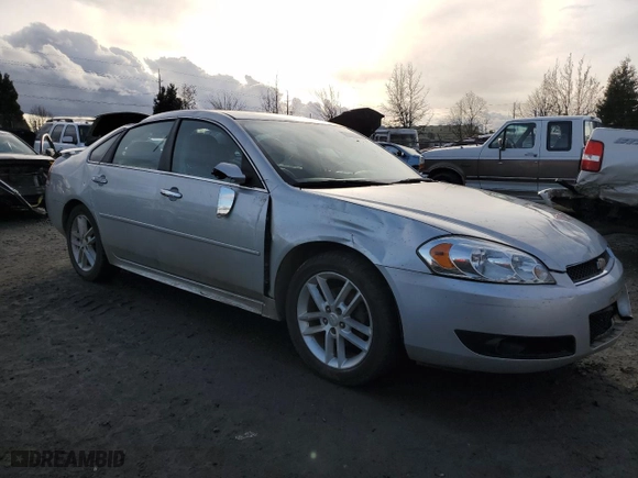 2016 Chevrolet Impala Limited LTZ with VIN 2G1WC5E30G1163157, listed as a Copart auction lot 43990285 with 119,759 mi miles and Salvage Title. Bid and sale history available at carsss.com. Image 4.