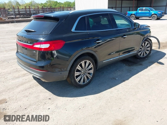 2016 Lincoln MKX Black Label with VIN 2LMPJ9JP1GBL55716, listed as a IAAI auction lot 42002075 with 85,200 mi miles. Bid and sale history available at carsss.com. Image 4.