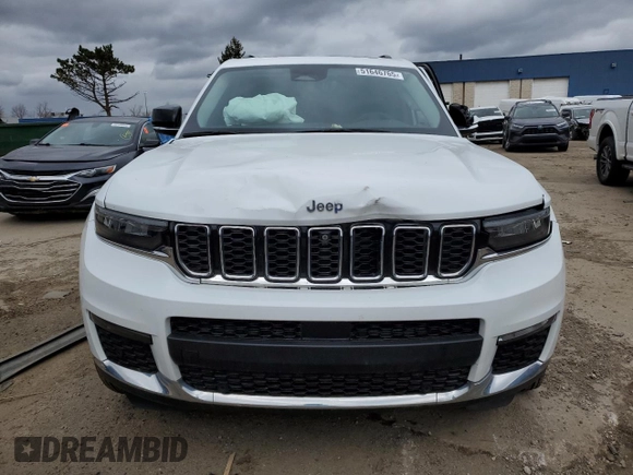 2023 Jeep Grand Cherokee Limited with VIN 1C4RJKBG3P8872839, listed as a Copart auction lot 51646765 with 13,191 mi miles and Salvage title. Bid and sale history available at DreamBid. Image 5.