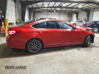 2019 Genesis G80 3.3T Sport with VIN KMHGN4JB8KU290051, listed as a Copart auction lot 75885264 with 42,625 mi miles and Salvage Title. Bid and sale history available at carsss.com. Image 3.