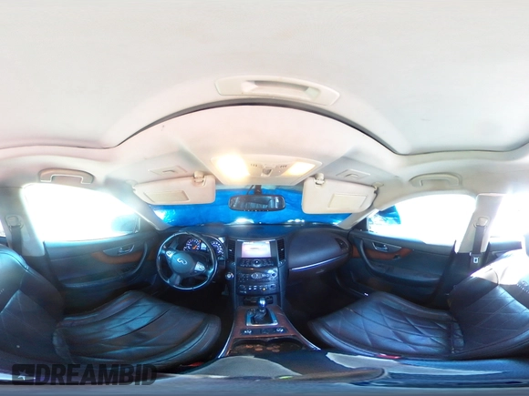 2014 Infiniti QX70 z VIN JN8CS1MU1EM451632, wystawiony jako Copart lot #50012035 z przebiegiem 246 212 mil mil oraz Szkody całkowita. Historia ofert i sprzedaży dostępna na DreamBid. Obrazek 15.