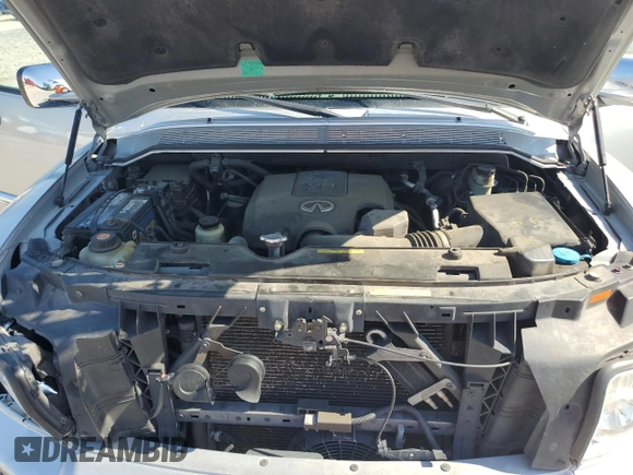 2008 Infiniti QX56 with VIN 5N3AA08C28N900030, listed as a Copart auction lot 60450244 with 198,381 mi miles and Salvage Title. Bid and sale history available at carsss.com. Image 13.