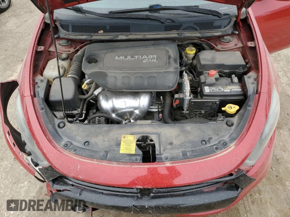 2014 Dodge Dart SXT with VIN 1C3CDFBB2ED903418, listed as a Copart auction lot 48199175 with 87,929 mi miles and Salvage Title. Bid and sale history available at carsss.com. Image 12.