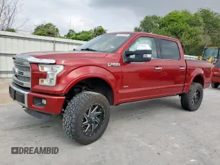 2015 Ford F-150 XLT with VIN 1FTEW1EG0FFA70636, listed as a Copart auction lot 57271915 with 190,440 mi miles and Salvage title. Bid and sale history available at DreamBid. Image 1.