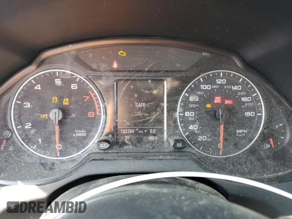 2012 Audi Q5 Premium with VIN WA1CFAFP2CA137178, listed as a Copart auction lot 63379265 with 102,264 mi miles and Clean title. Bid and sale history available at DreamBid. Image 9.