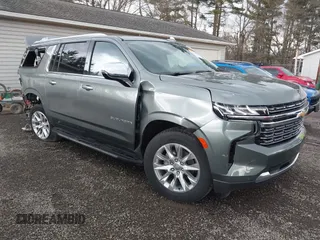 2023 Chevrolet Suburban Premier with VIN 1GNSKFKD6PR372798, listed as a IAAI auction lot 41845081 with 44,175 mi miles and . Bid and sale history available at DreamBid. Image 1.