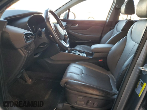 2019 Hyundai Santa Fe Ultimate with VIN 5NMS5CAD4KH045099, listed as a Copart auction lot 74817564 with 80,182 mi miles and Salvage Title. Bid and sale history available at carsss.com. Image 7.