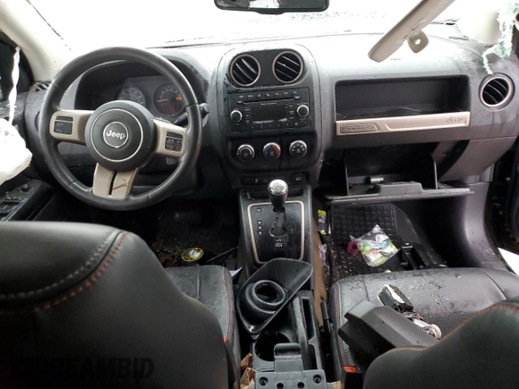 2016 Jeep Compass Sport with VIN 1C4NJCBB7GD785834, listed as a Copart auction lot 47480555 with Not provided miles and Salvage title. Bid and sale history available at DreamBid. Image 8.