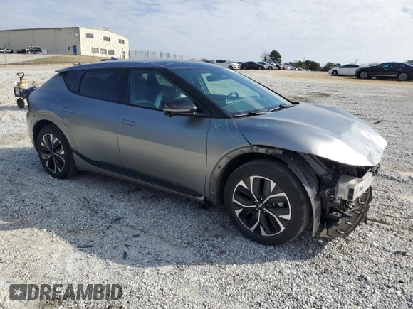 2022 Kia EV6 GT-Line with VIN KNDC44LA1N5056214, listed as a Copart auction lot 42428245 with 95,835 mi miles and Salvage Title. Bid and sale history available at DreamBid. Image 4.