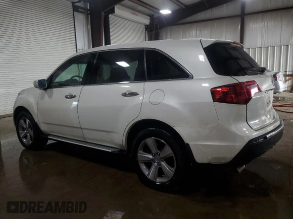 2013 Acura MDX with VIN 2HNYD2H22DH516848, listed as a Copart auction lot 53938695 with 105,633 mi miles and Salvage Title. Bid and sale history available at carsss.com. Image 2.