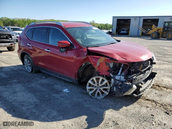 2017 Nissan Rogue SL with VIN JN8AT2MT8HW404432, listed as a Copart auction lot 51060045 with 114,007 mi miles and Clean Title. Bid and sale history available at carsss.com. Image 4.