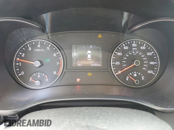 2018 Kia Optima LX with VIN 5XXGT4L39JG249982, listed as a Copart auction lot 85905544 with 91,650 mi miles and Salvage Title. Bid and sale history available at carsss.com. Image 9.
