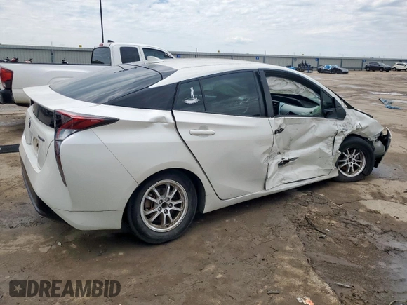 2017 Toyota Prius Two z VIN JTDKBRFU3H3041377, wystawiony jako Copart lot #58747625 z przebiegiem 54 773 mil mil oraz Szkoda całkowita • Salvage title. Historia ofert i sprzedaży dostępna na DreamBid. Obrazek 3.