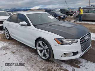 2013 Audi S6 Prestige with VIN WAUF2AFC7DN040741, listed as a IAAI auction lot 41032195 with 107,431 mi miles. Bid and sale history available at carsss.com. Image 1.