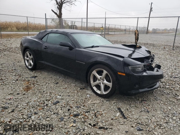2015 Chevrolet Camaro LT with VIN 2G1FF3D33F9229309, listed as a Copart auction lot 78434774 with 100,320 mi miles and Non Repairable. Bid and sale history available at carsss.com. Image 4.