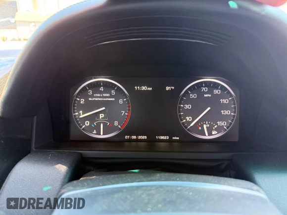 2012 Land Rover Range Rover SC with VIN SALMF1E4XCA392459, listed as a Copart auction lot 64425485 with 119,623 mi miles and Clean title. Bid and sale history available at DreamBid. Image 8.