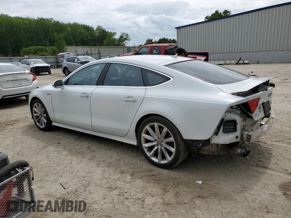 2014 Audi A7 Prestige z VIN WAU2GAFC4EN045249, wystawiony jako Copart lot #54440315 z przebiegiem 116 086 mil mil oraz Szkoda całkowita • Salvage title. Historia ofert i sprzedaży dostępna na DreamBid. Obrazek 2.