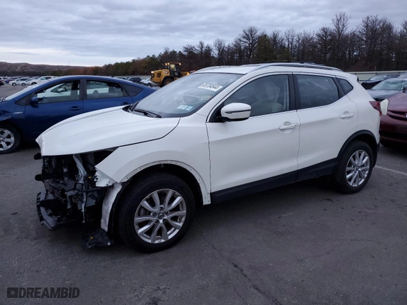 2021 Nissan Rogue Sport SV with VIN JN1BJ1BW0MW449858, listed as a Copart auction lot 85704844 with 38,505 mi miles and Salvage Title. Bid and sale history available at carsss.com. Image 1.