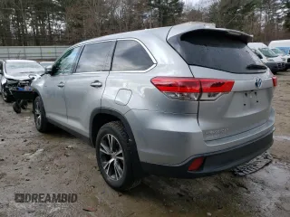 2019 Toyota Highlander Hybrid LE with VIN 5TDBGRFHXKS058784, listed as a Copart auction lot 39106543 with 213,618 mi miles and . Bid and sale history available at DreamBid. Image 2.